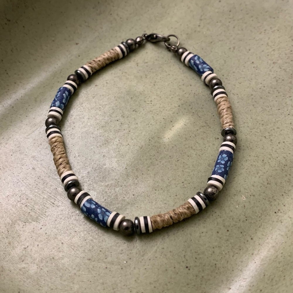 90s Hdmade surfer-style bracelet